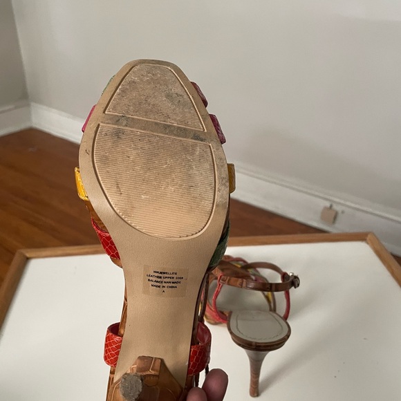 Nine West Sandals- Multi colored - Picture 3 of 5